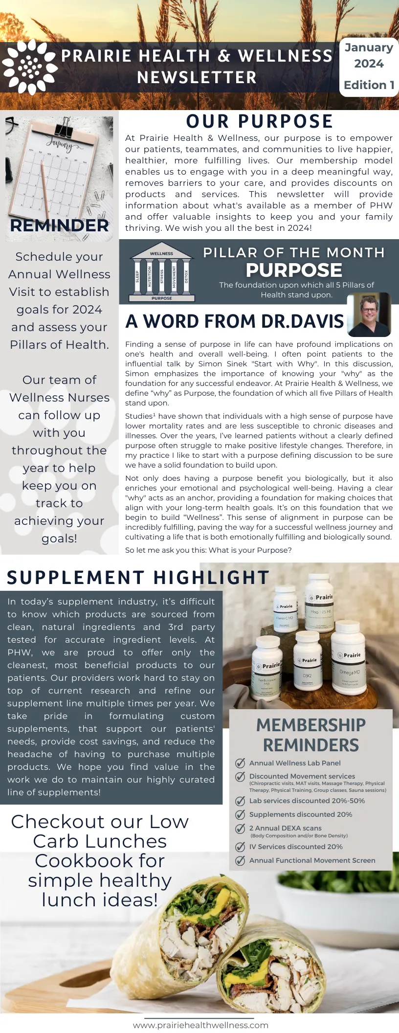 PHW Newsletter - Edition 1