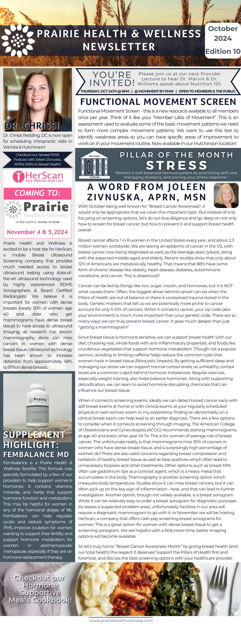 PHW Newsletter - Edition 10