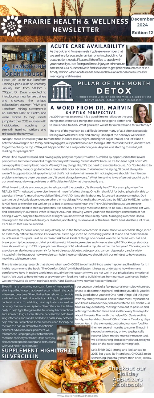 PHW Newsletter - Edition 12