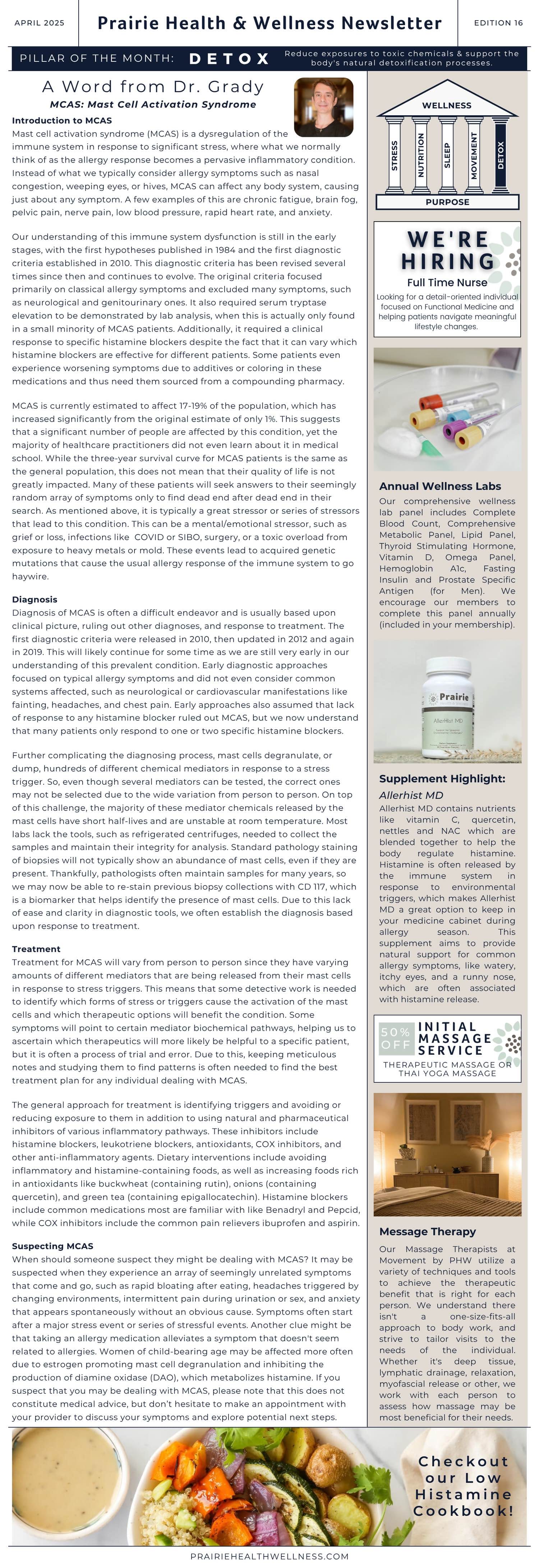 PHW Newsletter - Edition 16