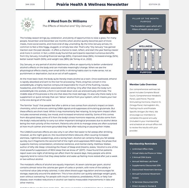 PHW Newsletter - Edition 25