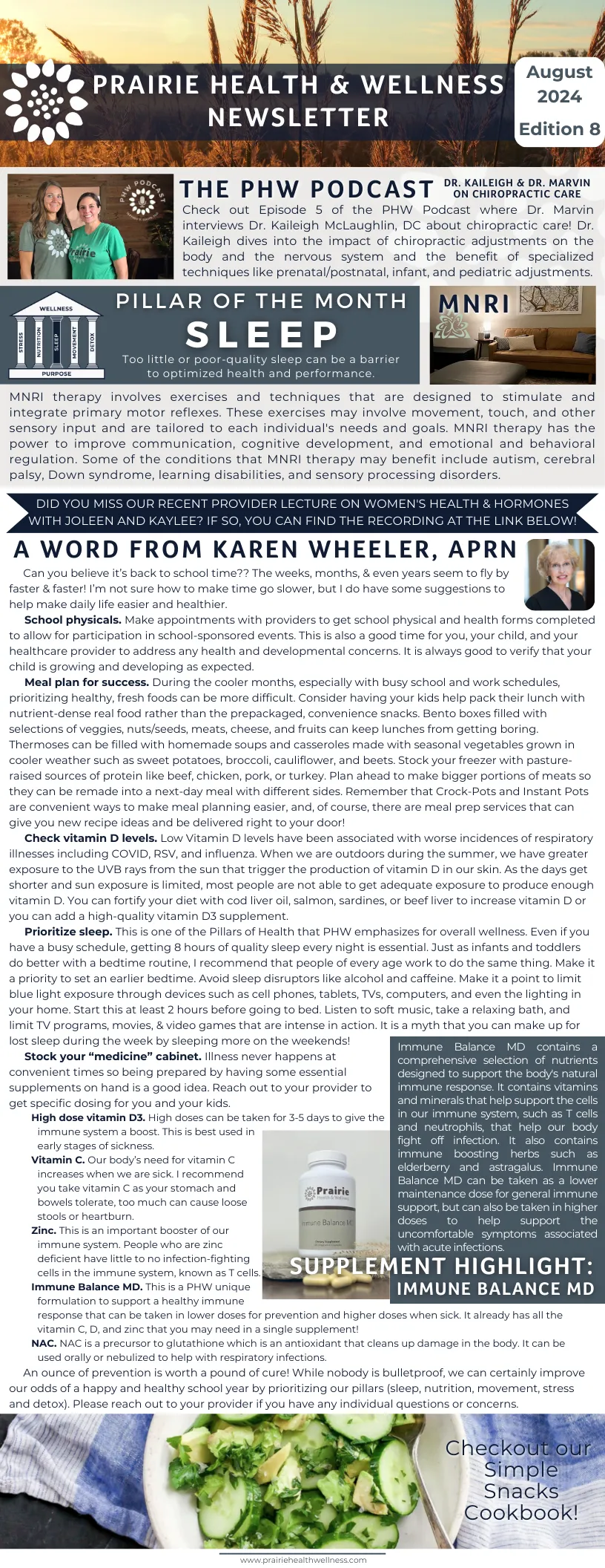 PHW Newsletter - Edition 8